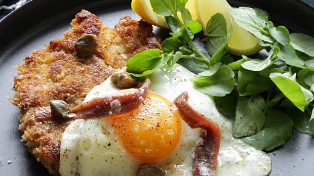 Jill Dupleix的Schnitzel Holstein。