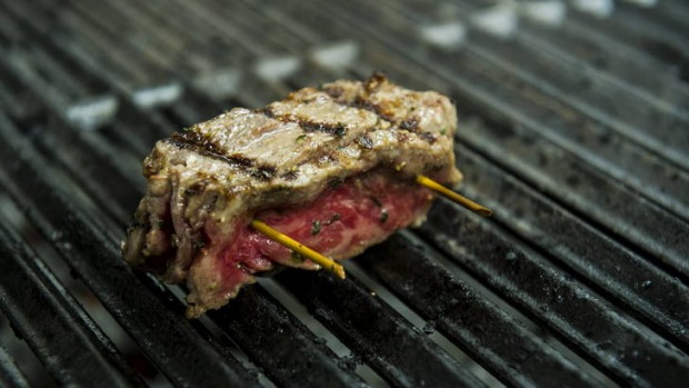 Wagyu Kebab在奥斯曼。