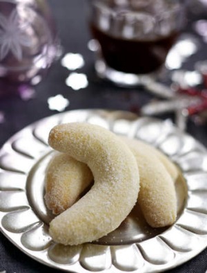 Vanillekipferl圣诞饼干。
