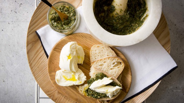 风味助推器:永远多功能的Pesto。