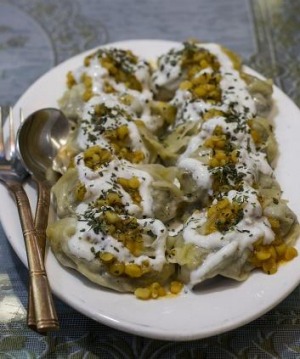 曼图饺子在喀布尔屋。