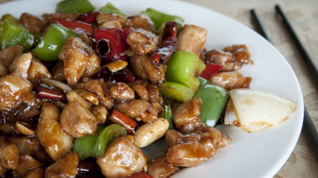 Kung Pao Chicken是四川财富良好的热门秩序。