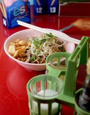 Soi 38's braised duck noodle soup.