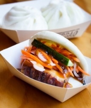 Wonderbao的五花肉包。