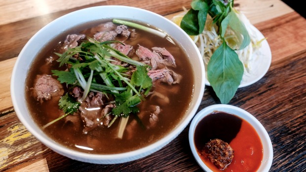 Paper Plate的牛肉河粉。