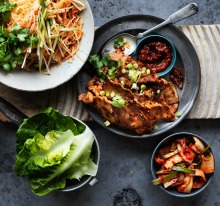 尼尔佩里的辛辣腌猪肉。