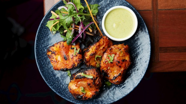 Tikka Nimbuda鸡大腿。