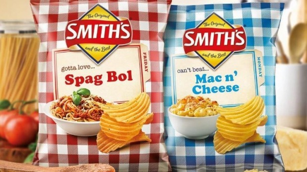 怀旧食品营销的趋势已经延伸到史密斯薯片。