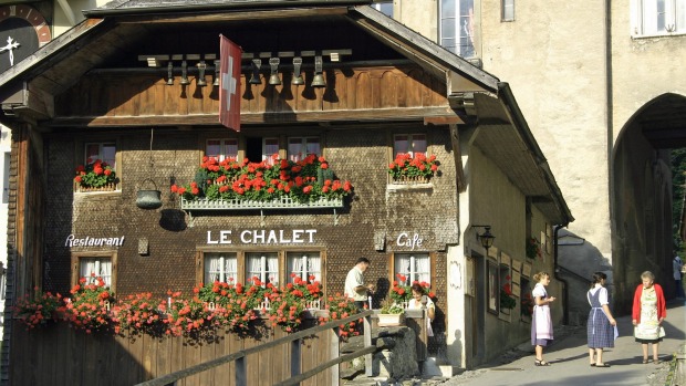 Le Chalet,格鲁耶尔众多餐厅之一。wwwyabo2018