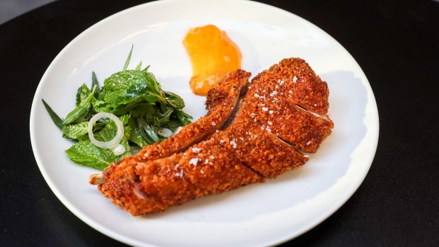 猪肉cotoletta。
