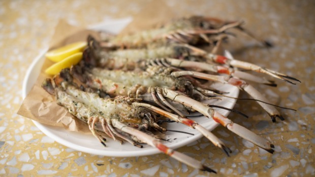 Scampi,大蒜和海藻黄油值得脱颖而出。