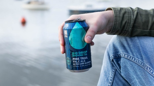 英国品牌Big Drop去年在澳大利亚推出,在墨尔本酿造无酒精啤酒。