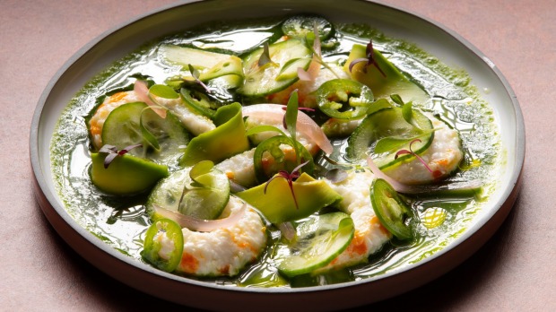 Aguachile“虾”。
