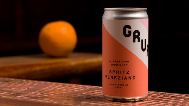 Gruppetto无酒精鸡尾酒由首席调酒师马修·巴克斯制作。Veneziano Spritz信贷公司James Morgan供应给…