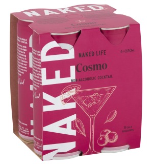 墨尔本企业Naked Life生产各种预混合饮料,这些饮料均为零酒精。