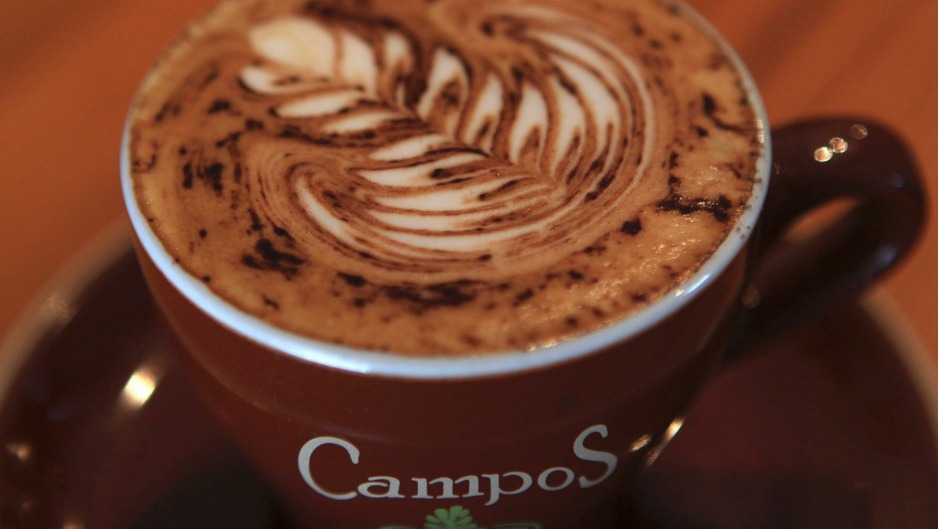 飞往美国的:Campos咖啡。