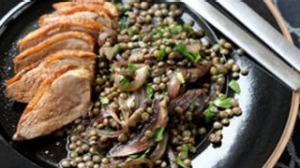 红豆炒鸭胸