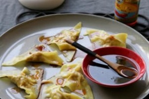 辣椒油饺子