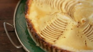 Apple和Yoghurt Tart