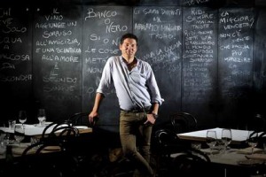 Pasquale Trimboli在意大利和儿子，布拉德顿。