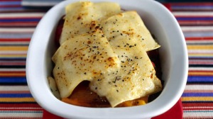 蘑菇和马苏里拉宽松。