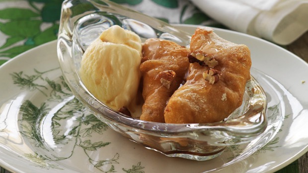 香蕉油煎饼。