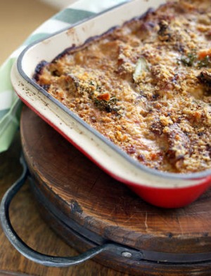 鸭子cassoulet。
