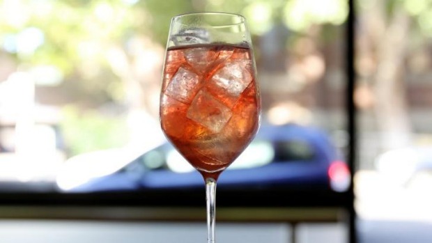 玫瑰金spritz。