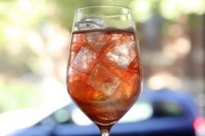 玫瑰金spritz。