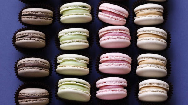 适应性：使用意大利方法制造的Macarons。