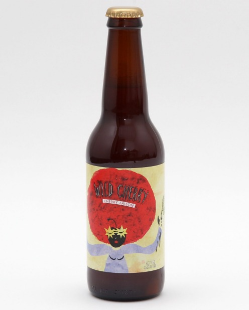 Red Hill的“野樱桃”周年啤酒是用手压樱桃酿造的。