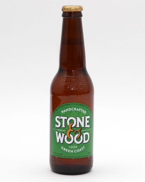 Stone & Wood的绿色海岸啤酒。