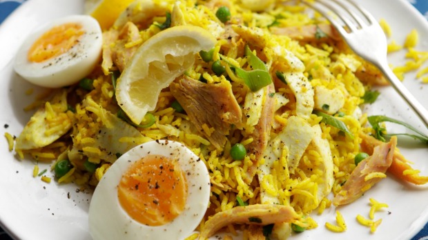 盐鳕鱼Kedgeree。