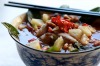 assam laksa在马六甲海峡。