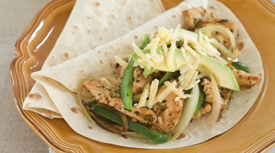 鸡fajita包装。