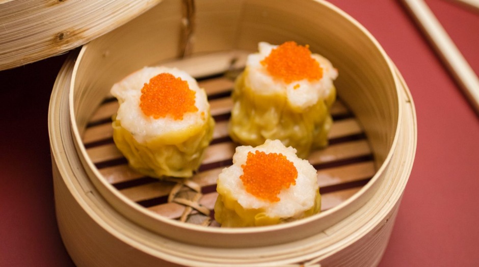 不容错过:蟹黄馅的穗麦。