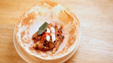 猪肚的短料斗。