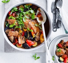 鸡在ratatouille.