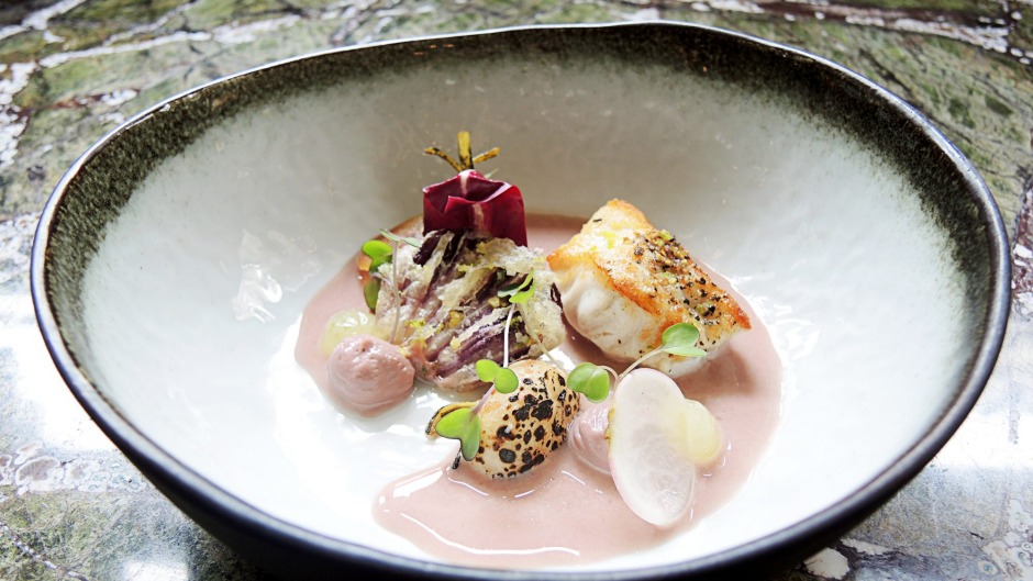 Pauly Saal以鱼菜闻名。