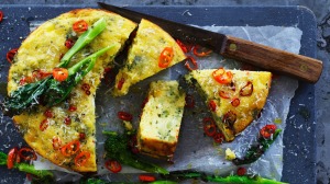 Sick of zucchini slice? Try this broccoli cake.