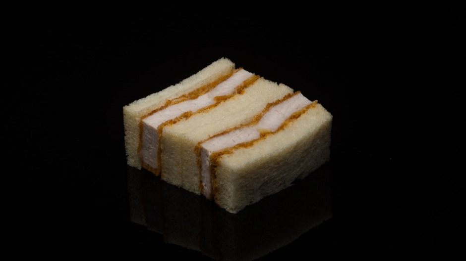 墨尔本圣德勒（Saint Dree）的猪肉katsu桑多（Katsu Sando）。