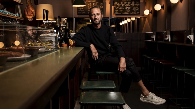 Merivale首席执行官贾斯汀·海姆斯(Justin Hemmes)在他的悉尼场馆之一。