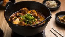 Galbi Jjim  - 辣猪肉炖。
