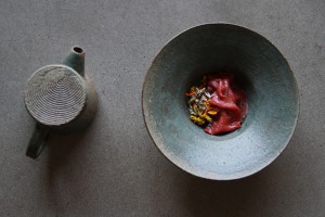 Roo和野生大蒜'pho'。
