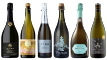 左起:Jacob's Creek, Preece, Babo, Innocent旁观者，Corte Carista和Risky Business。
