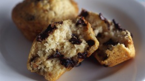 Choc-Banana松饼。
