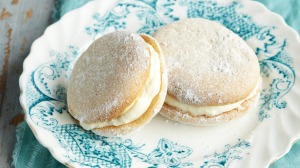 Aunt Peggy's powder puffs.