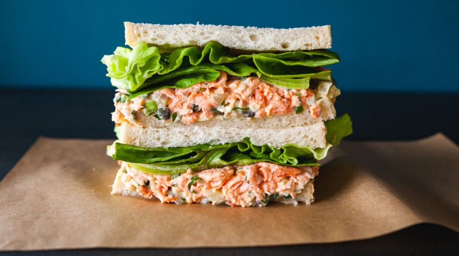 Shokupan的Yarra Valley Trout Sando。