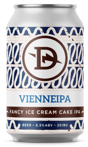 Vienneipa由丹顿啤酒，灵感来自“花梢冰淇淋蛋糕”。