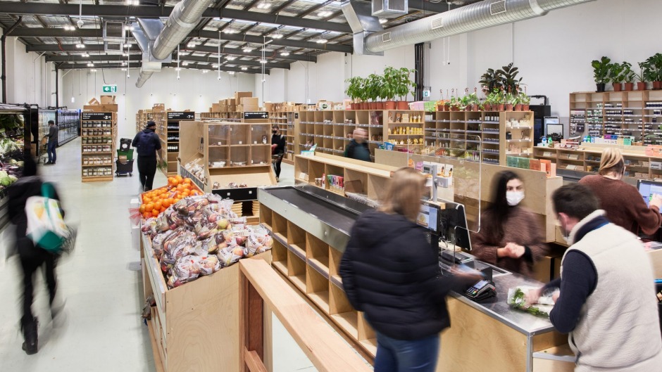 Terra Madre在不伦瑞克的新店有足够的社会距离购物空间。